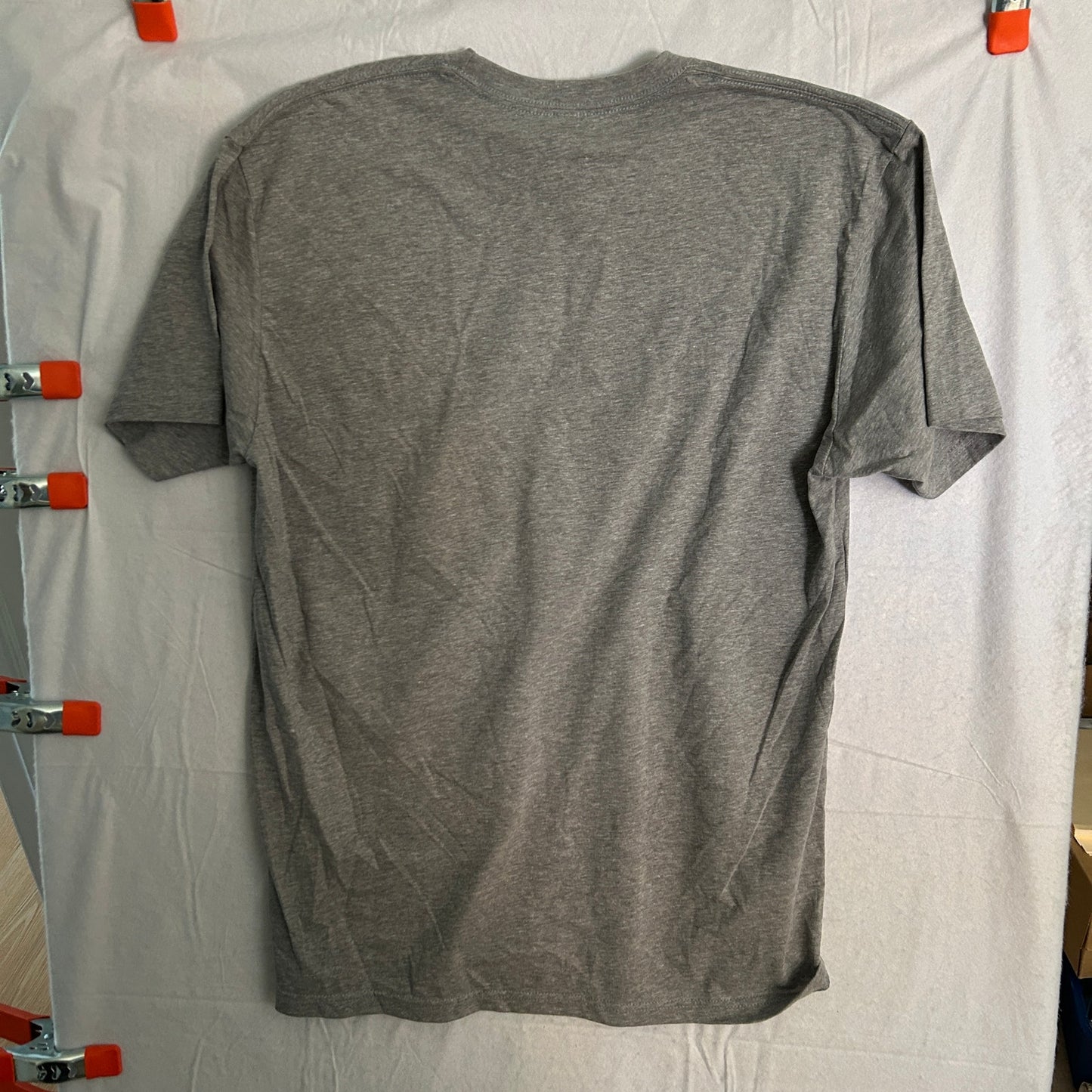 CMNH Trout Club Est. 1978 Mens Graphic T-Shirt Size Large Gray