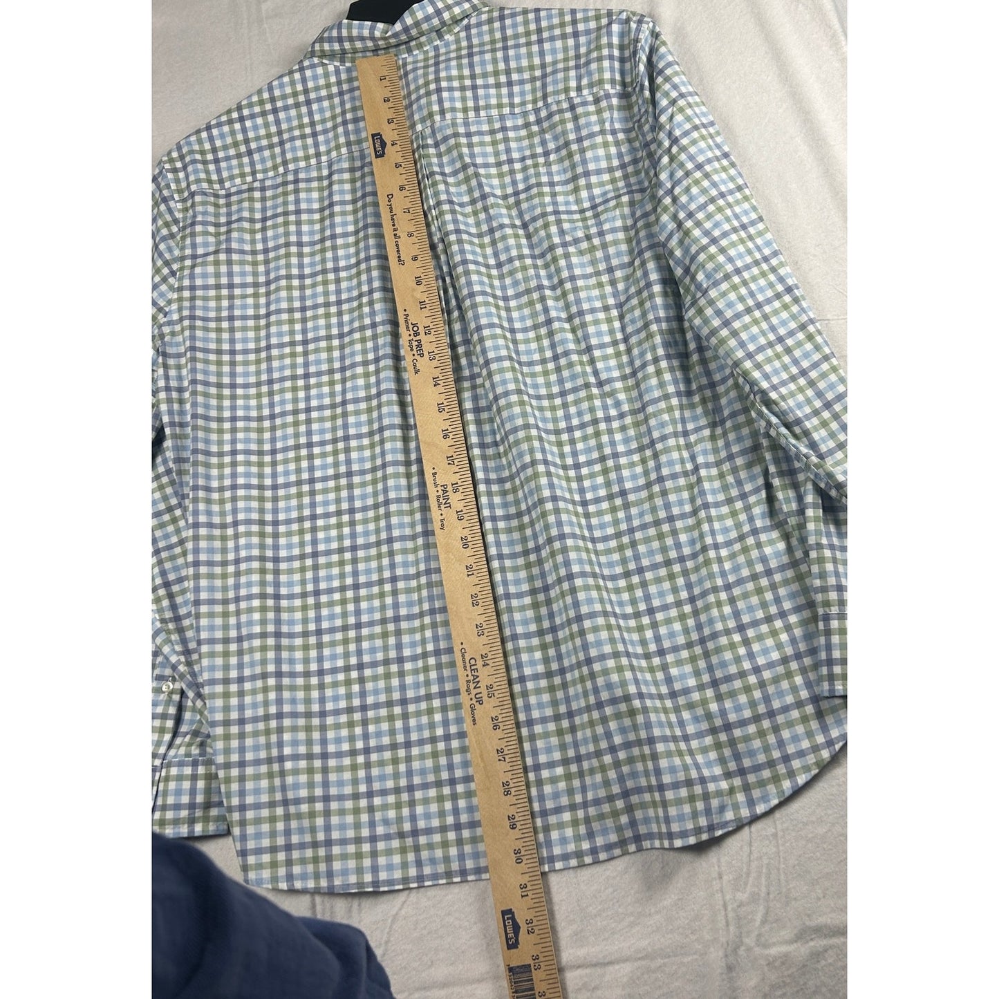 Vineyard Vines Performance Gingham Button Down Shirt Size L, Classic Fit