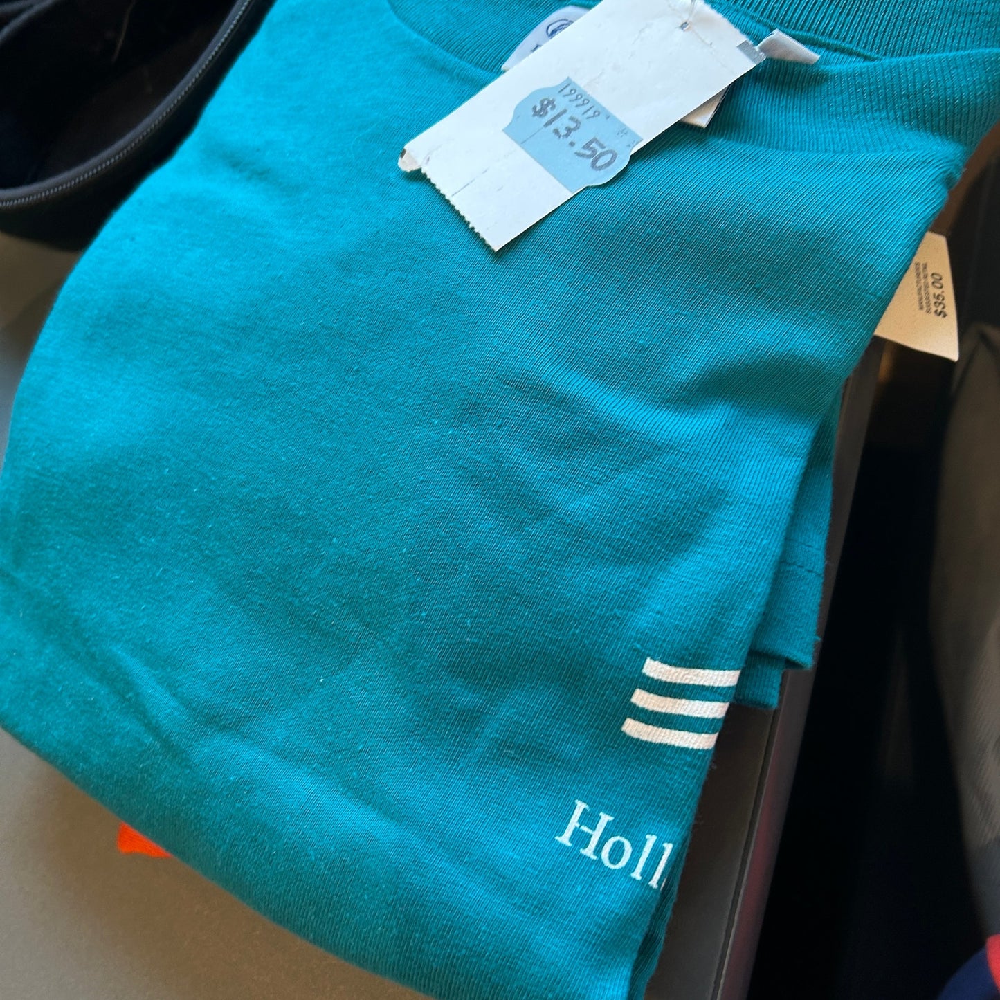 NWT Vintage 90s Holland America "Passport to Fitness" Teal T-Shirt - Men's XL