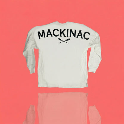 NWT Mackinaw Island Spirit Jersey - White & Navy - Southpointe Jersey - Oversized XL