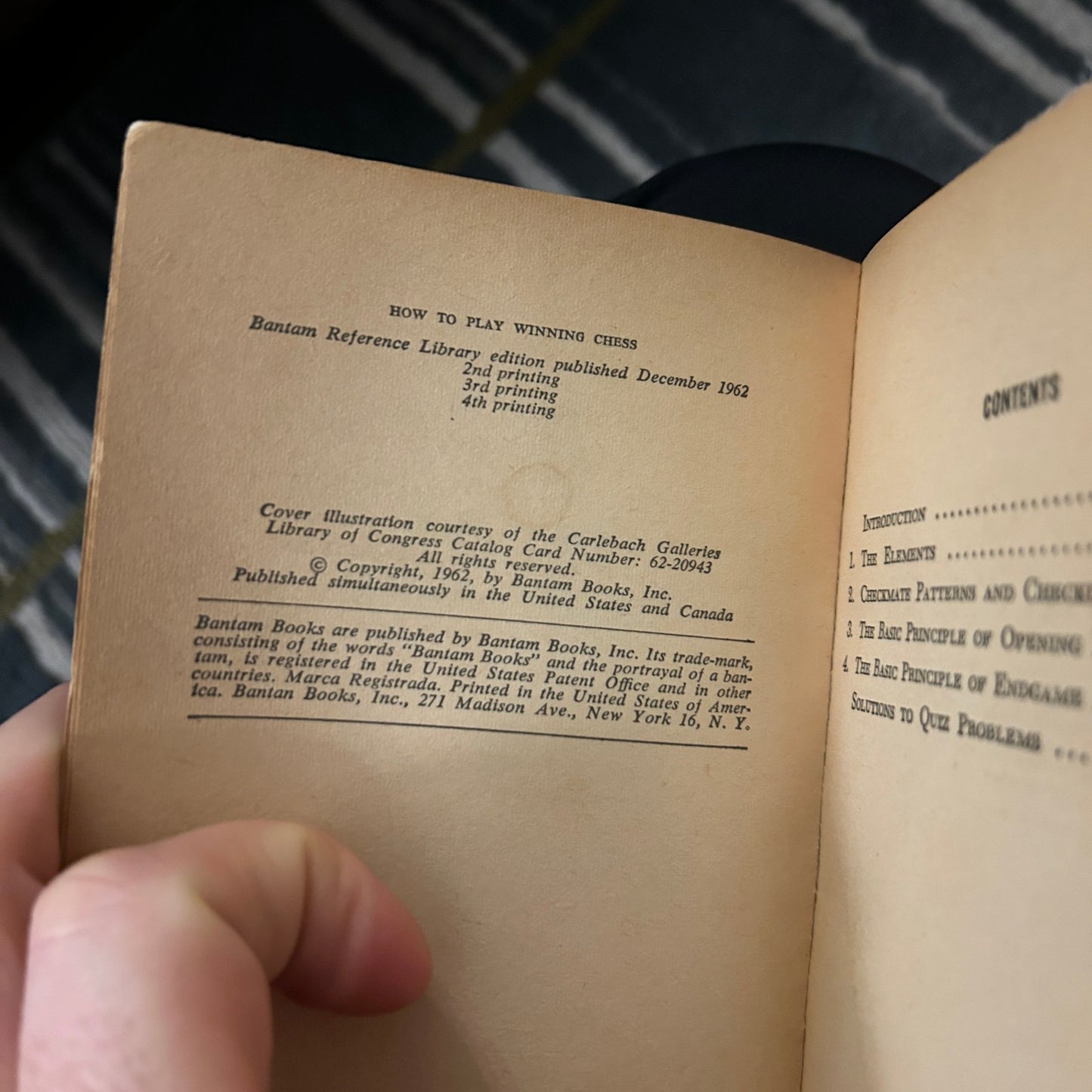 How to Play Winning Chess by Fred Reinfeld - Book, 1962