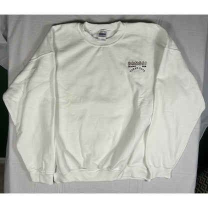 Vintage Bongos Cuban Cafe Sweatshirt - Miami Orlando - White Crewneck XL - Gloria Estefan