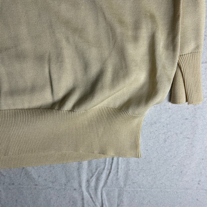 Sun Moda Resortwear Annapolis Silk Blend Mock Neck Sweater Mens Size L NWT