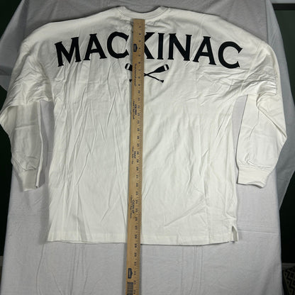 NWT Mackinaw Island Spirit Jersey - White & Navy - Southpointe Jersey - Oversized XL