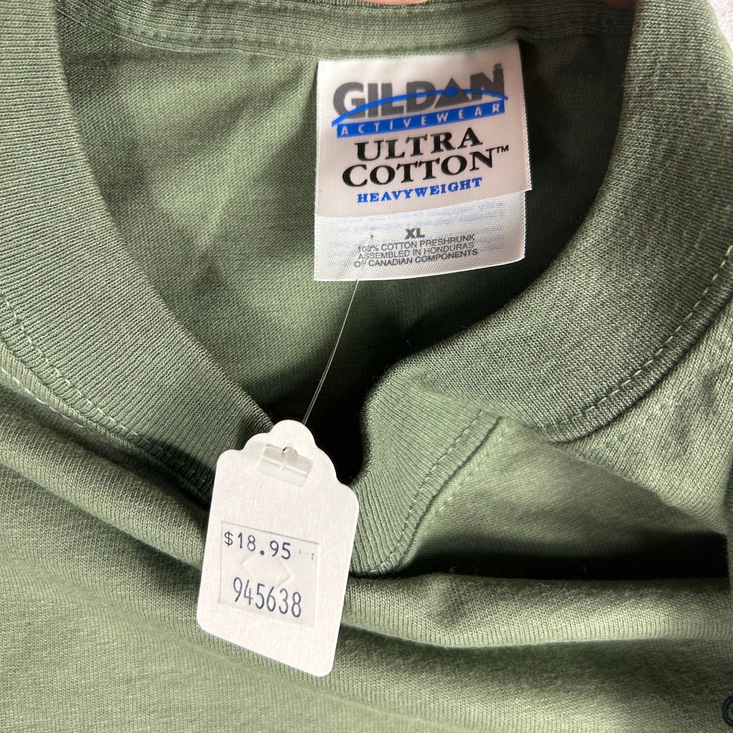 NWT Cherokee Grill Gatlinburg TN T-Shirt - Men's XL - Olive Green - Smoky Mountains