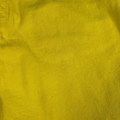 Vintage Versace Jeans Couture Men’s Size 26 Yellow High-Waisted Denim Jeans