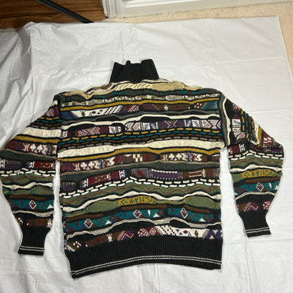 Brandini Le Collezioni Coogi Style Sweater, Size Medium, 3D Textured Knit