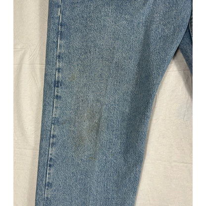 Eddie Bauer Classic Fit Light Wash Jeans, Men’s 35x30, Heavyweight Denim E4433