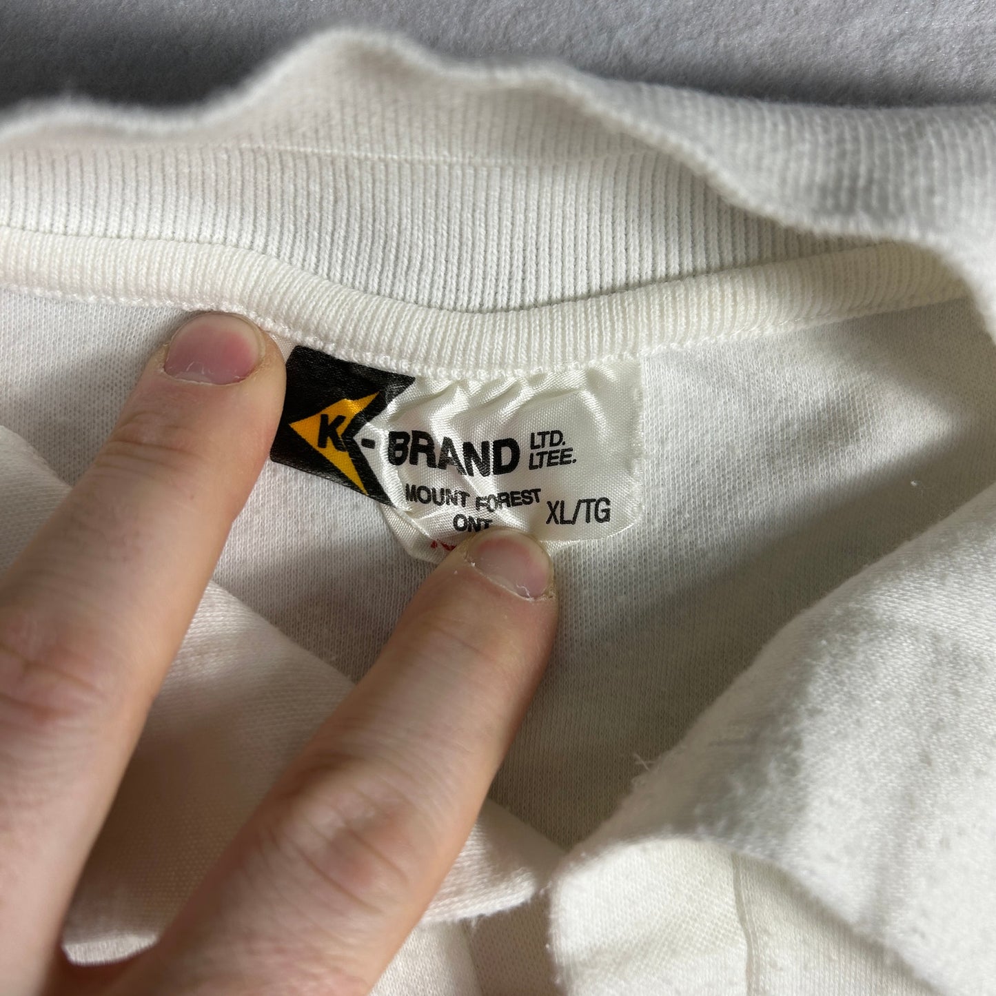 Vintage 90s Spider Bay Marina Little Current Polo Shirt, White Single Stitch, XL