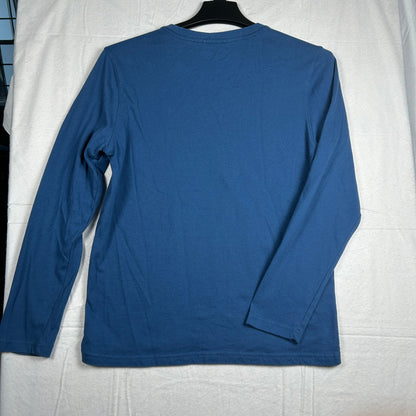 Avalanche Outdoor Supply Co. Men's Long Sleeve T-shirt Blue/Green, Pre-Owned, Excellent Size Medium