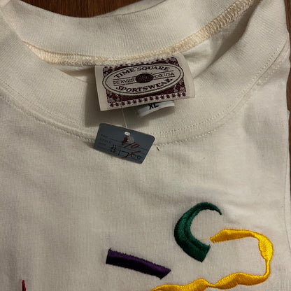 NWT Put-In-Bay Embroidered Souvenir T-Shirt - Time Square Sportswear - XL
