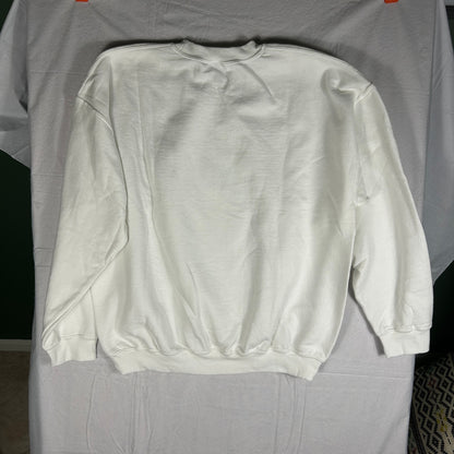 Vintage Bongos Cuban Cafe Sweatshirt - Miami Orlando - White Crewneck XL - Gloria Estefan