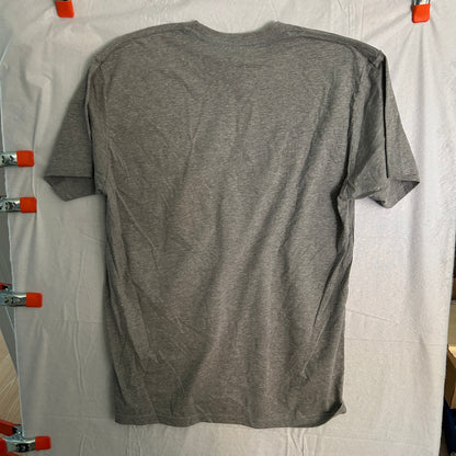 CMNH Trout Club Est. 1978 Mens Graphic T-Shirt Size Large Gray