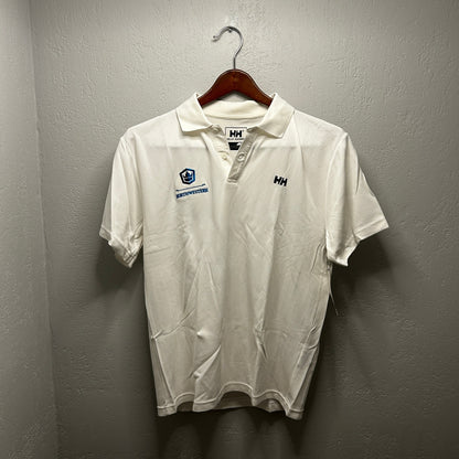 Helly Hansen Men's L NWT White Polo Shirt Northwestern Logo
