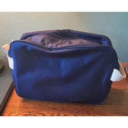 90s Lacrosse Toiletry Bag, Zipper and Plastic Interior