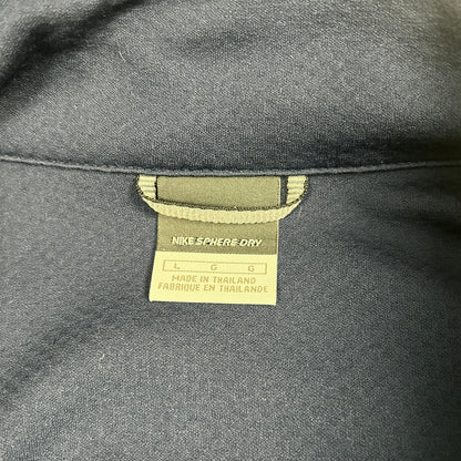 Nike Sphere Dry Full-Zip Track Jacket, Men's Large, Navy Blue, Base Layer