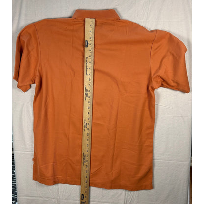 Tommy Bahama Men’s Coral Orange Polo Shirt - Size Large - Cotton Blend - Island Life Casual
