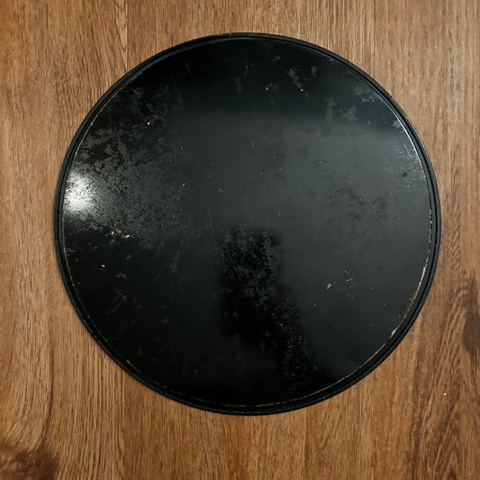 Vintage American Indian Chief Head Metal Tray