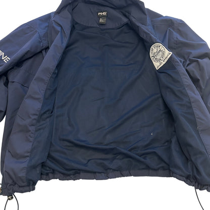 PING Collection Men's Large Navy Golf Windbreaker | White Pass & Yukon Route