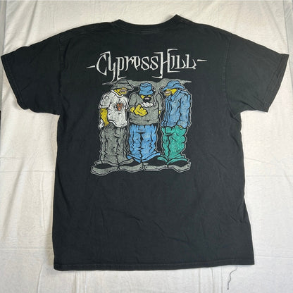Cypress Hill 2021 Graphic T-Shirt Men's Medium/Large Black Goodie Two Sleeves