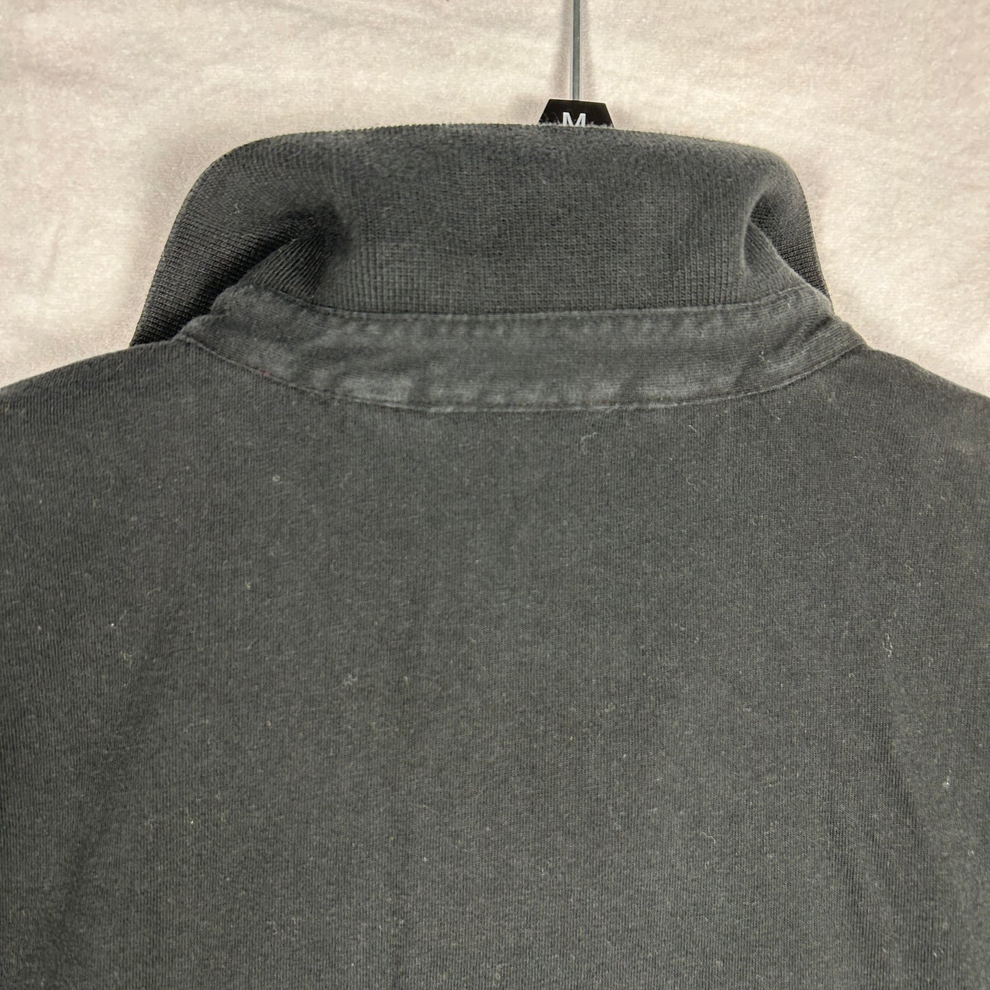 The North Face Men’s Pique Polo Shirt - Solid Black - Embroidered Logo - Size Large