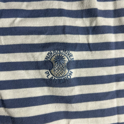 Vintage Sope Creek Striped Polo Shirt - Men's Large - Indian River Plantation Florida - Made in USA