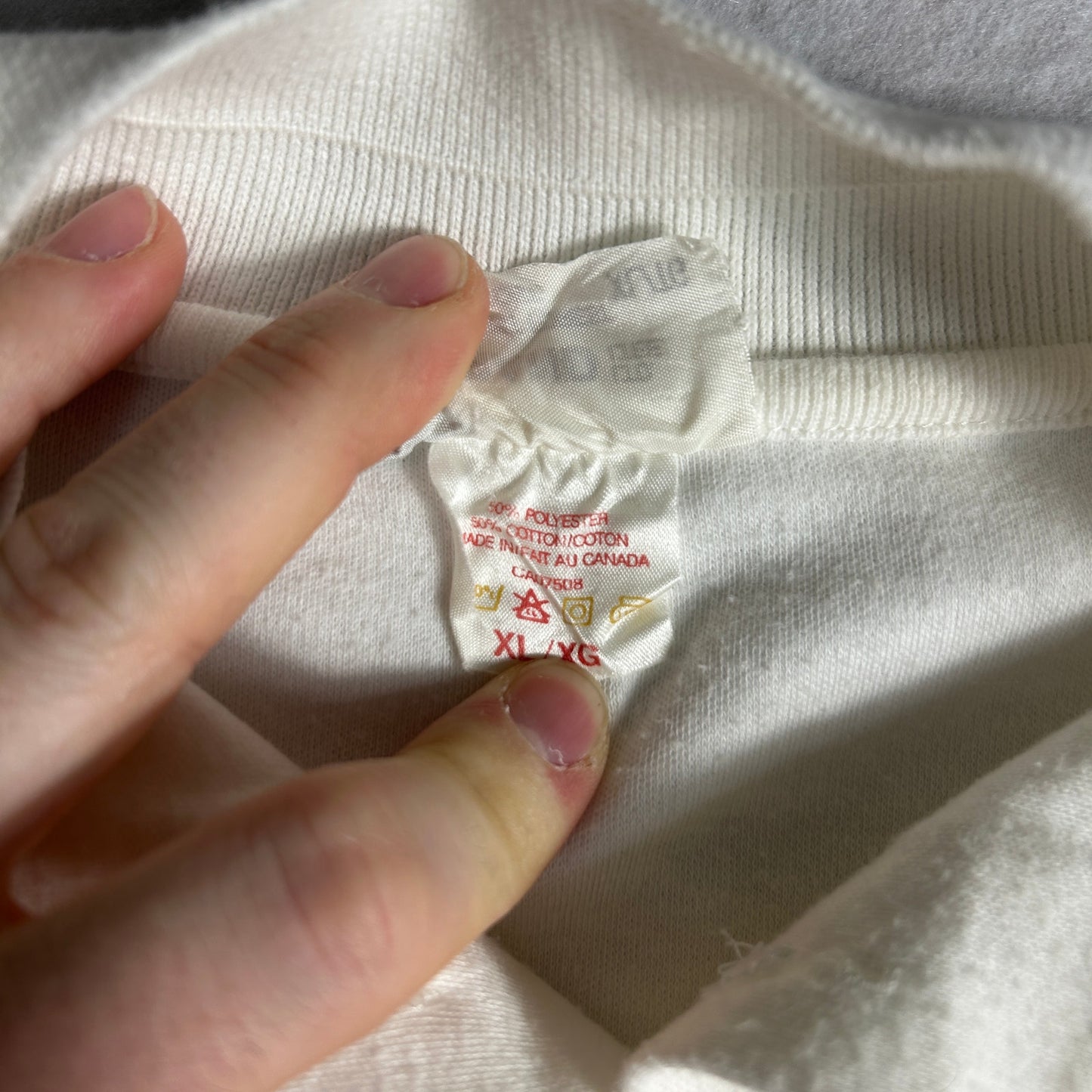 Vintage 90s Spider Bay Marina Little Current Polo Shirt, White Single Stitch, XL