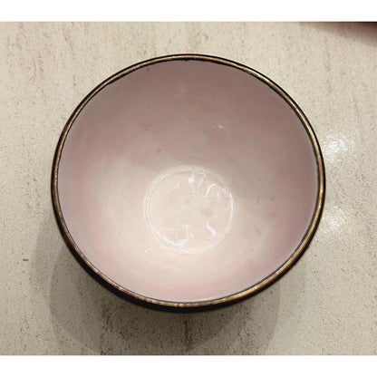 Early 19th Century Vintage Louis XV Style Hand-Painted Floral Porcelain Bowl