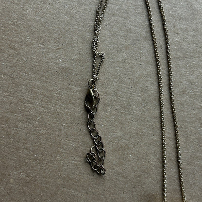 Gold Tone Star Charm Pendant Necklace, Adjustable Cable Chain, Lobster Closure