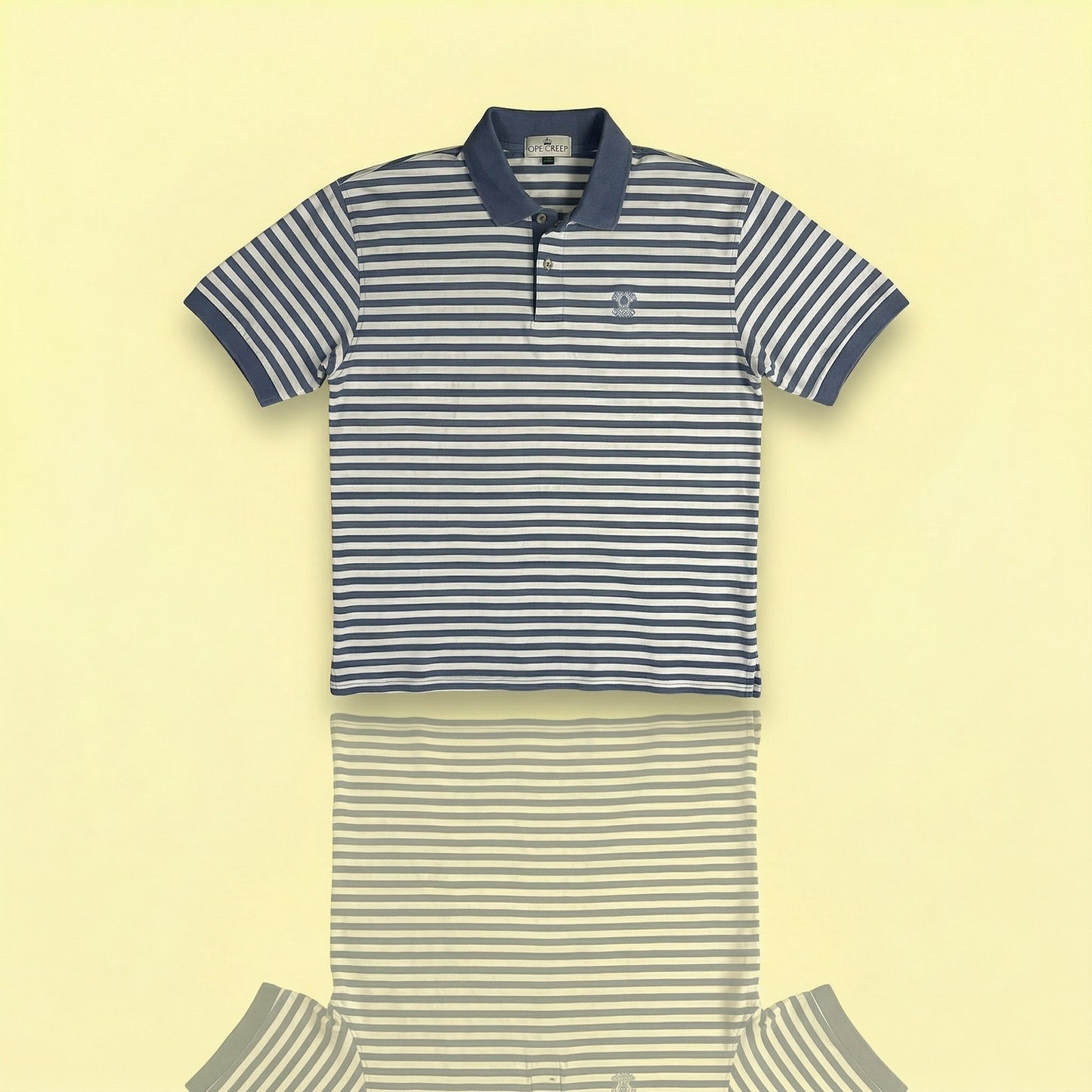 Vintage Sope Creek Striped Polo Shirt - Men's Large - Indian River Plantation Florida - Made in USA