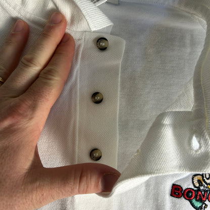 Bongos Cuban Cafe Orlando Miami Polo Mens Size XL White