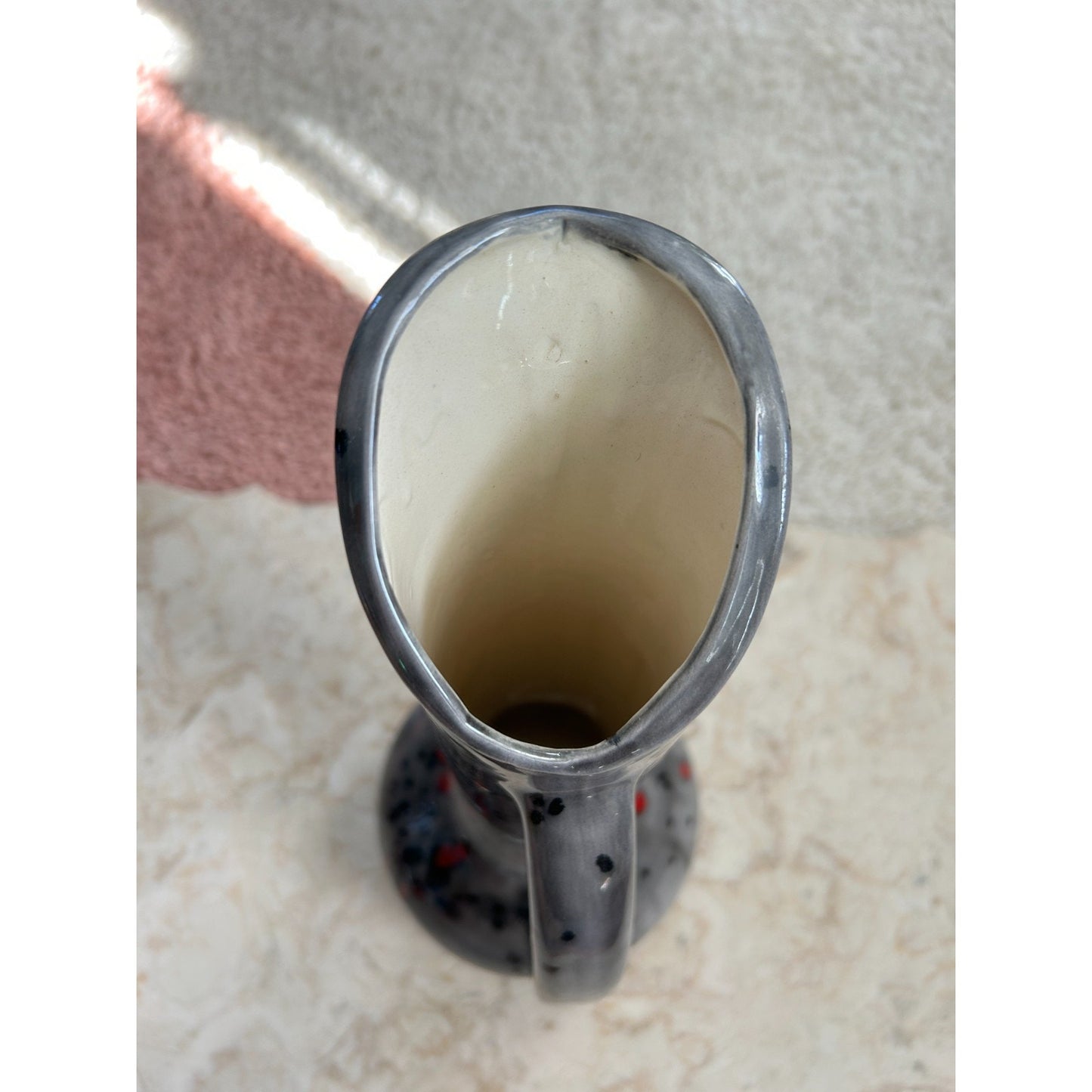 Vintage West German Fat Lava Pitcher, Jopeko Scheurich Style