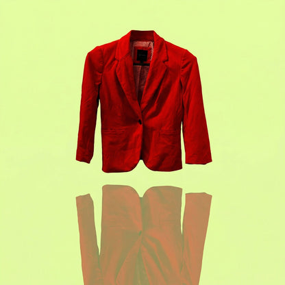 The Limited Women’s Small Red Structured Blazer