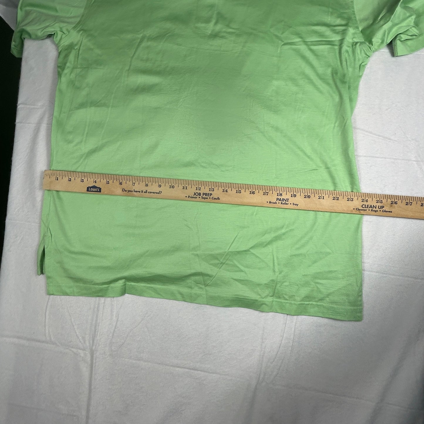Peter Millar Men's Large Green Golf Polo Shirt - Crown Sport Summer Performance