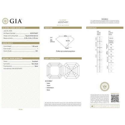 Platinum 1.88 ctw Three-Stone Emerald Cut Natural Diamond Ring, GIA Certified