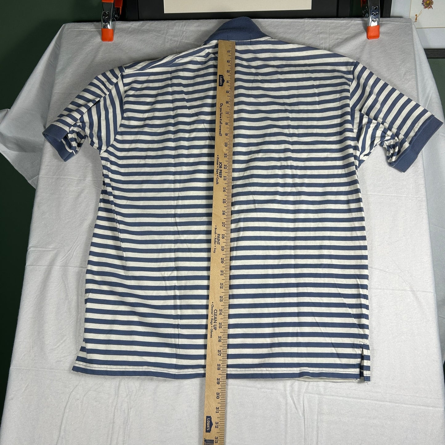Vintage Sope Creek Striped Polo Shirt - Men's Large - Indian River Plantation Florida - Made in USA