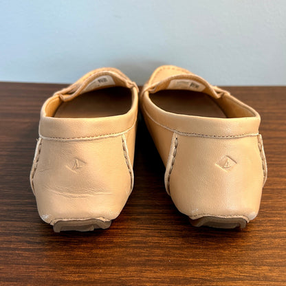 Sperry Top-Sider Women's 8.5 Tan Leather Braided Loafers