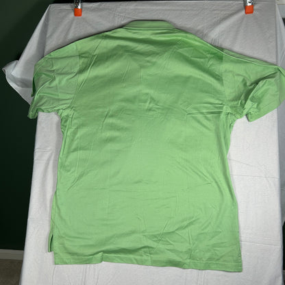 Peter Millar Men's Large Green Golf Polo Shirt - Crown Sport Summer Performance