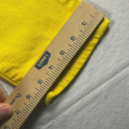 Vintage Versace Jeans Couture Men’s Size 26 Yellow High-Waisted Denim Jeans