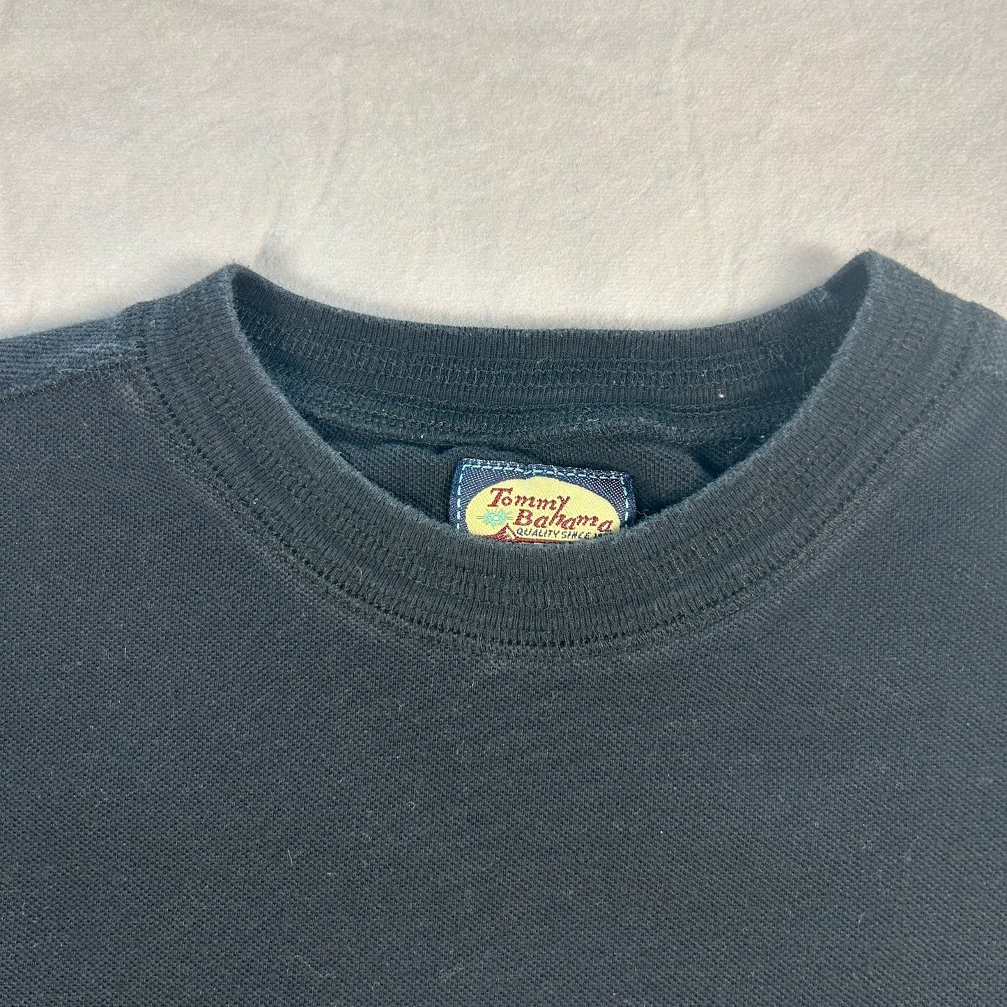 Tommy Bahama "Relax" Bungalow Brand Heavyweight Pocket Tee - Black - Men's Large