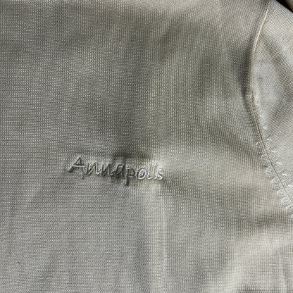 Sun Moda Resortwear Annapolis Silk Blend Mock Neck Sweater Mens Size L NWT