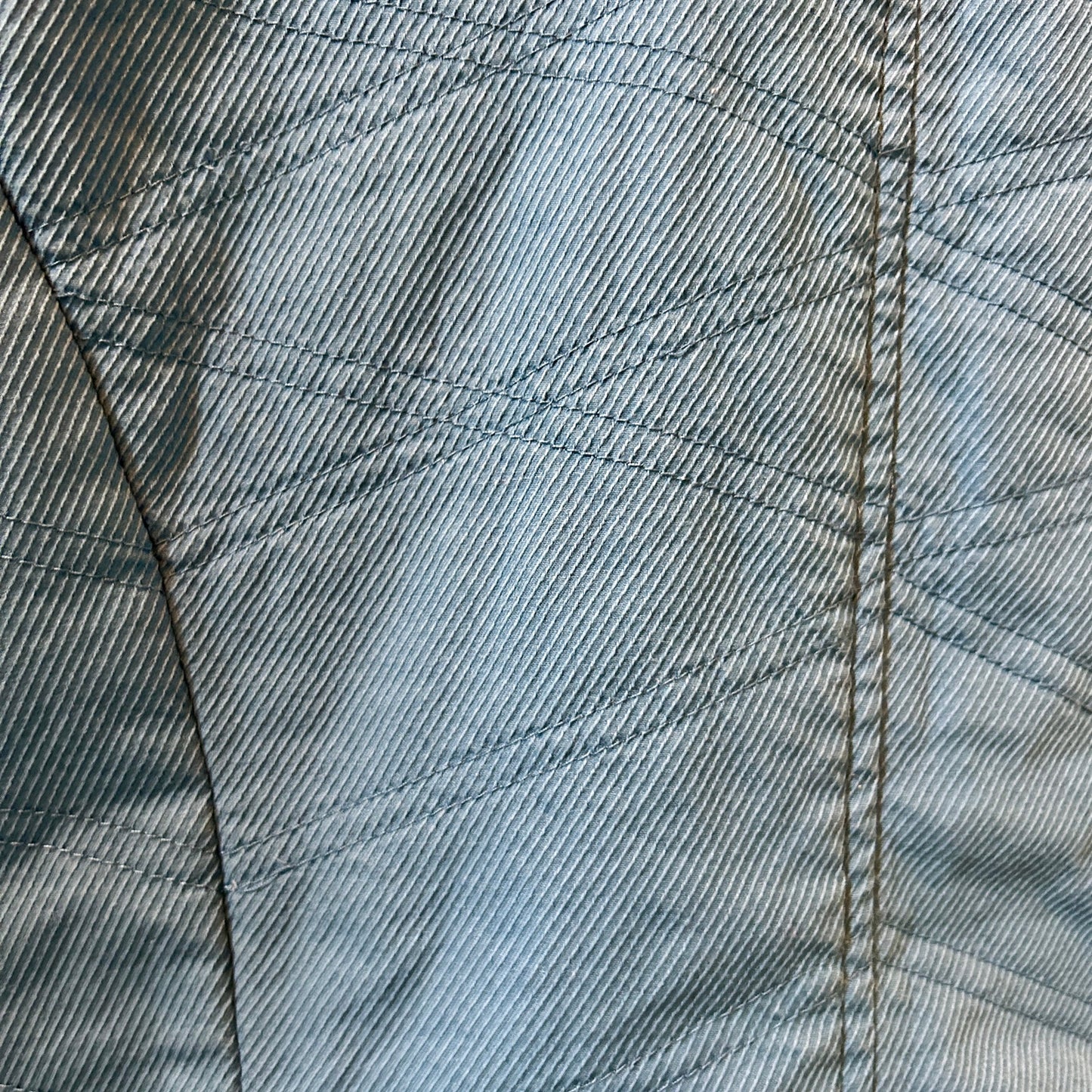 Magellan Outdoors Women's Medium Vest Blue Corduroy Zip