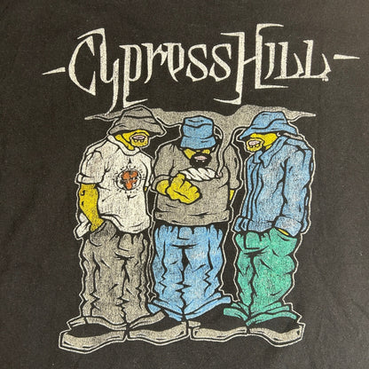 Cypress Hill 2021 Graphic T-Shirt Men's Medium/Large Black Goodie Two Sleeves
