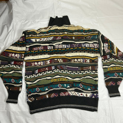 Brandini Le Collezioni Coogi Style Sweater, Size Medium, 3D Textured Knit