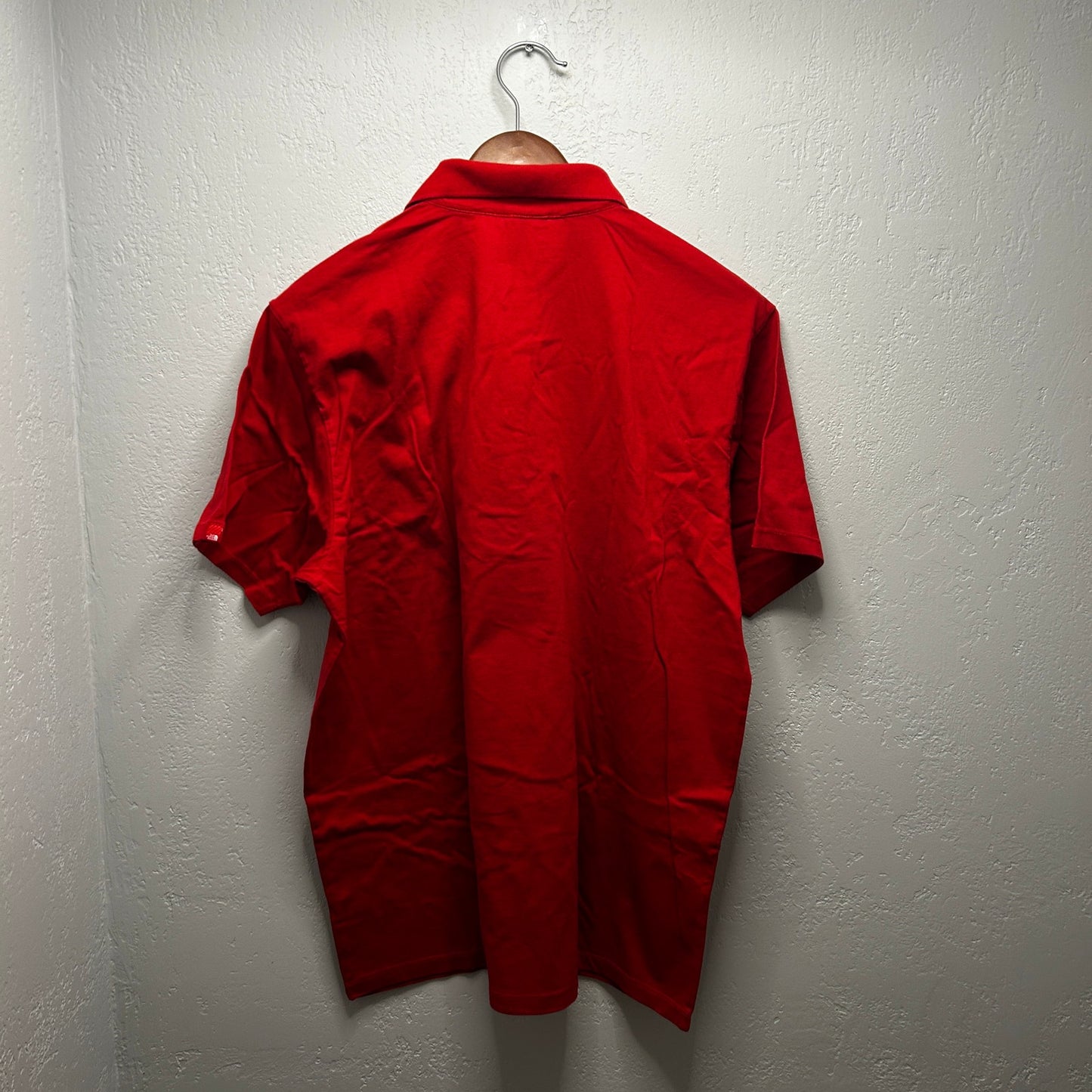 North Face Men's XL NWT Red Clay Short Sleeve Polo Shirt
