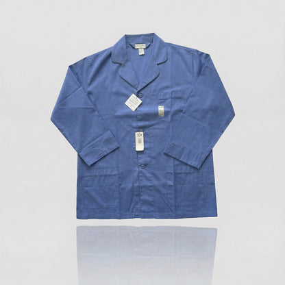 NWT Christian Dior Men's XL Blue Pajama Top | Deadstock Luxe Loungewear