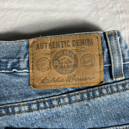 Eddie Bauer Classic Fit Straight Leg Jeans - Medium Wash Denim - Men’s 35 x 30