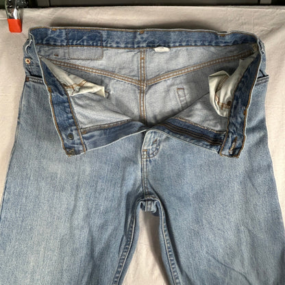 Levi's 505 Regular Fit Men's Jeans - 36x30 - Authentic Worn Vintage Wash Denim