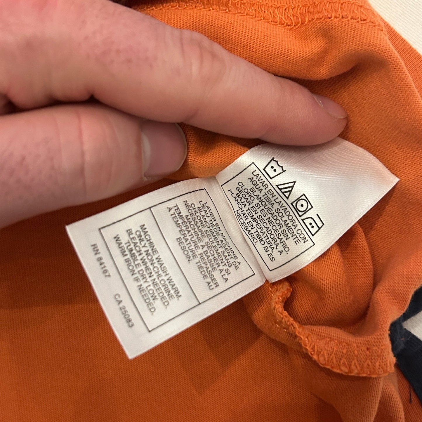 NWT Walt Disney World "Mickey in Paradise" Orange Polo Shirt | Medium | Cotton