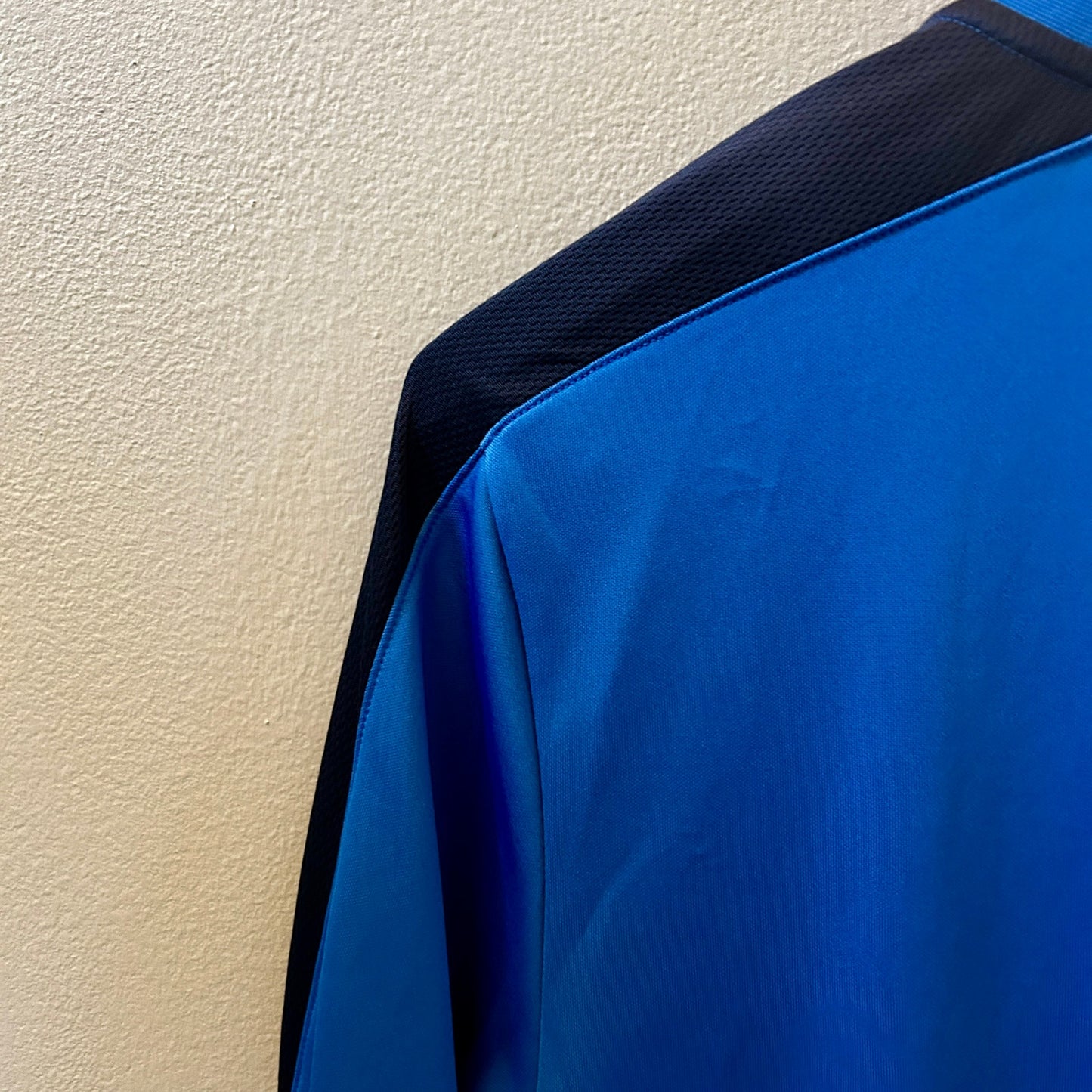 Nike Dri-FIT Slim Fit Track Jacket Blue Full Zip Large
